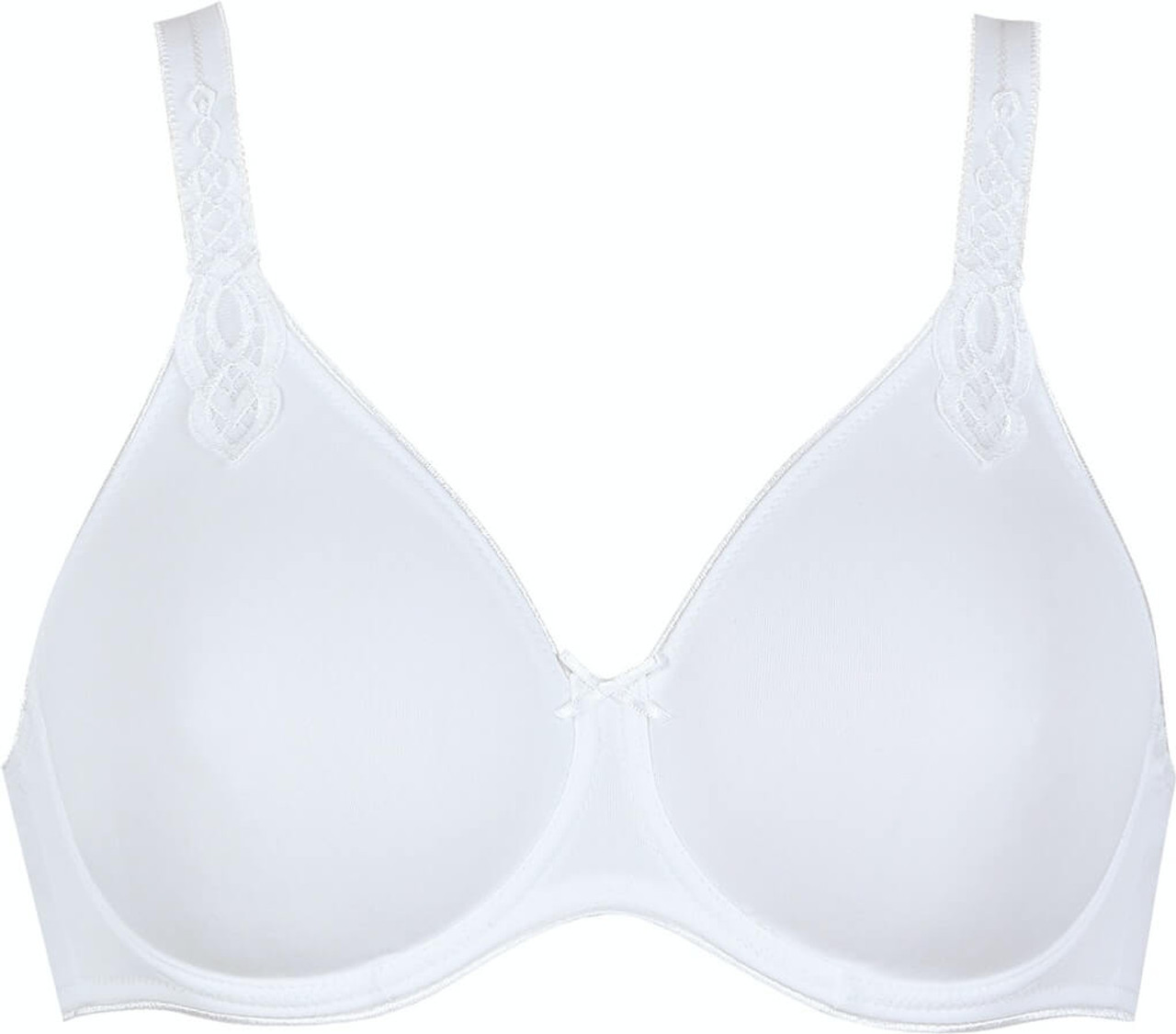 Woman Naturana® non-wired minimiser bra Cotton-lined¤Synthetic