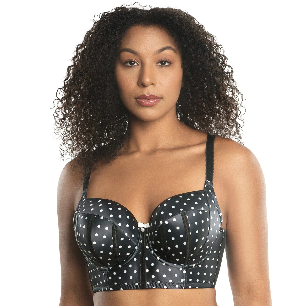 Parfait Charlotte Padded Moulded Balconette Satin Underwire Bra