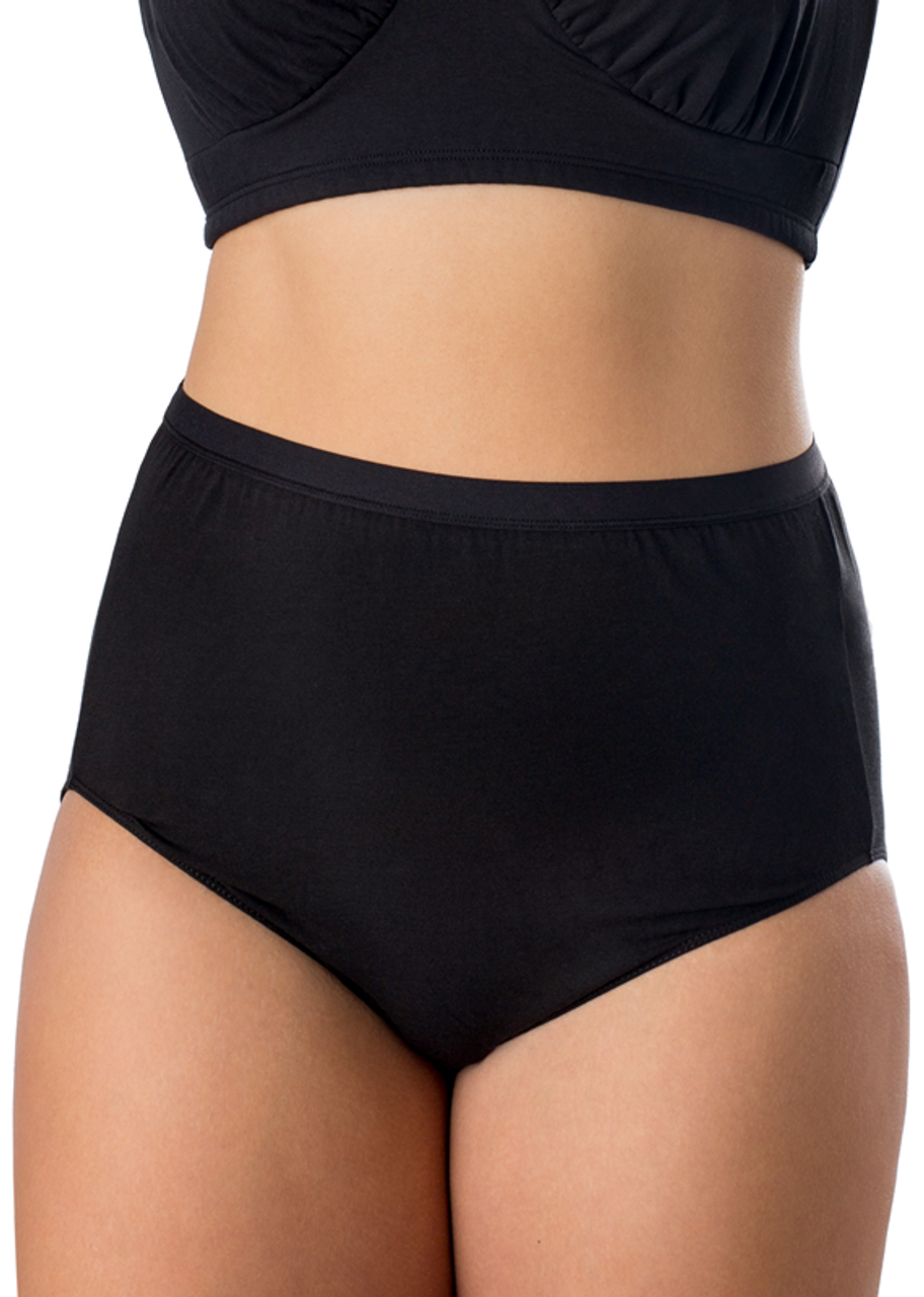 Woman's Plus Size Microfibre Full Panty – Elita Intimates