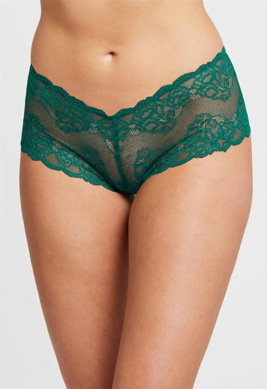Montelle Allover Lace Cheeky Boyshort 3 Pack Panty 9000