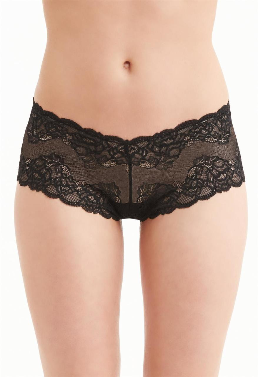 Montelle Allover Lace Cheeky Boyshort 3 Pack Panty 9000