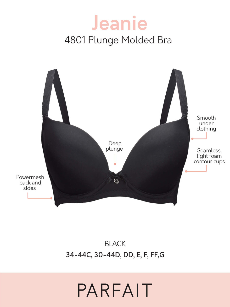 Parfait 4611 By Affinitas Janet Padded Contour Cup Underwire