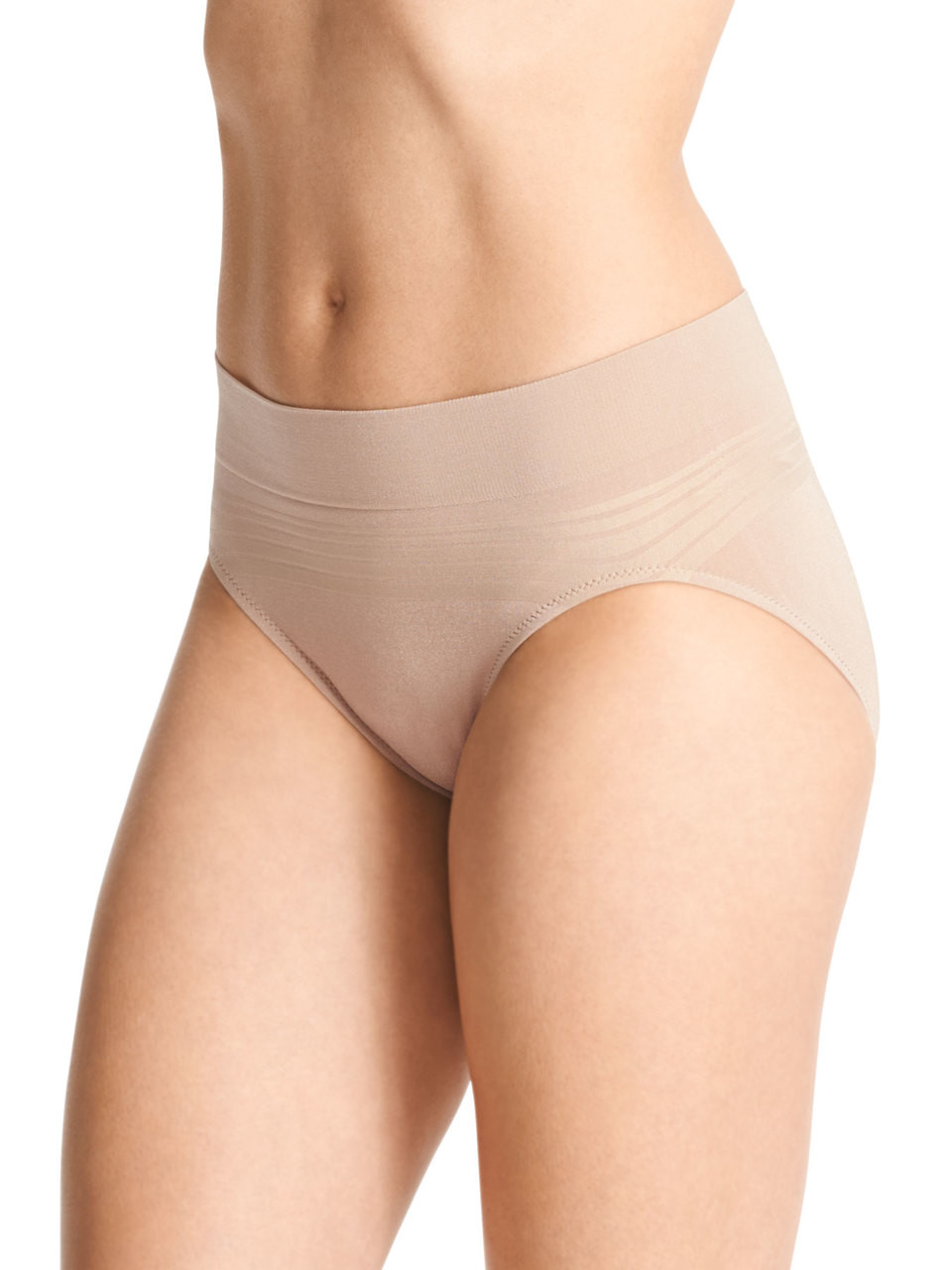 No Pinching No Problems Warner's Seamless Hi-Cut Brief with