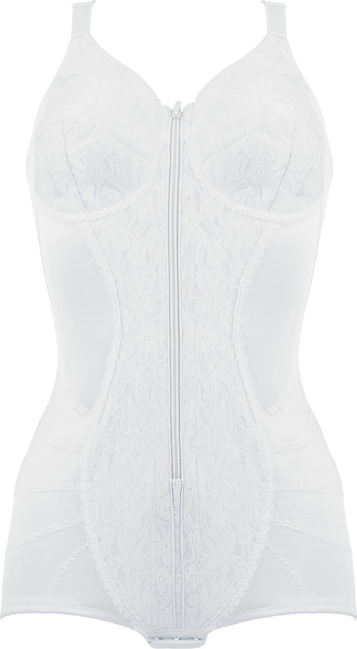Naturana 3-section Lace Cup Bodyshaper with Reinforcements 3033 (B–D 36–46)