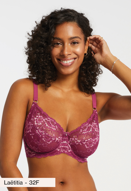 Montelle Muse Lace Underwire Full Cup Bra 9324