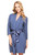 Fleur't Iconic Robe with Silk Ties 916