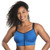 Parfait Wave Wire-Free Zip Front Sports Bra P6052