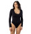 Elita Seamless Long Sleeve Scoop Neck Bodysuit S855