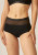 Naturana  High Waisted Panty with Mesh Inserts 4758