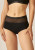 Naturana  High Waisted Panty with Mesh Inserts 4758 Naturana  High Waisted Panty with Mesh Inserts 4758