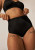 Naturana  High Waisted Panty with Jacquard Inserts 4679