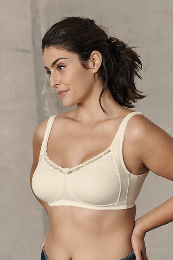 Naturana Wireless Post Surgery Moulded Cotton Mastectomy Bra 5801