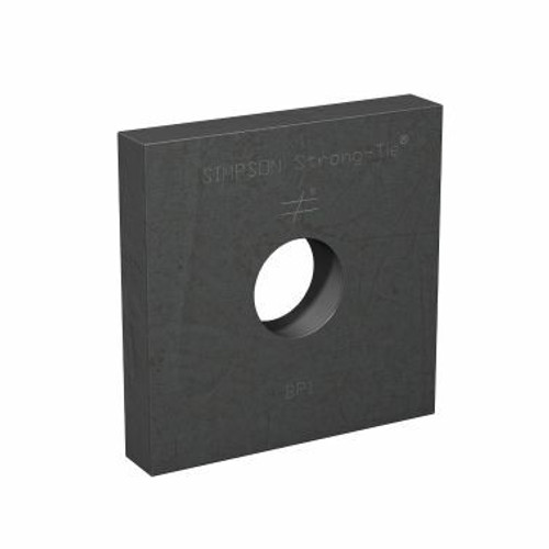 Simpson Strong-Tie BP 1 1In Bolt Dia 3-1/2 x 3-1/2 Bearing Plate 40 Pk