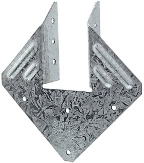 Simpson Strong-Tie H1A Hurricane Tie Zinc Galvanized 100 Pk