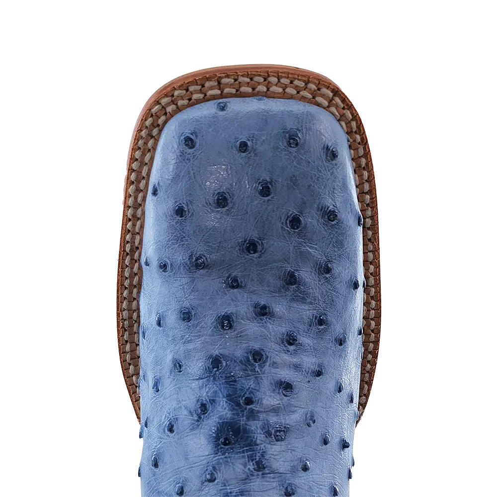 Women's R. Watson L4303-2 Sky Blue Full Quill Ostrich with Wide