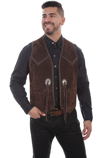 Men's Scully 1014 Concho Vest