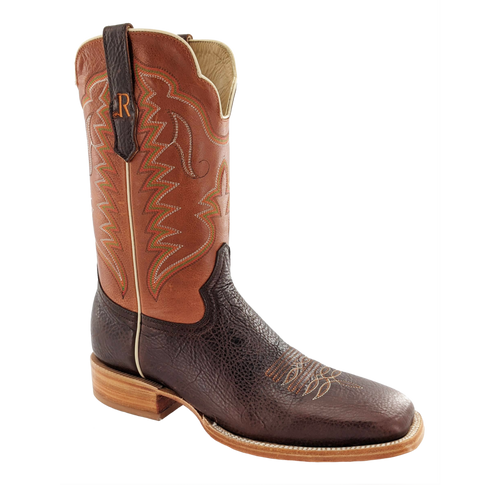Bottines de moto avec sangles bout carré - Homme