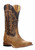 Men's Boulet 0317 Buckskin with Hybrid Sole, Wide Square Toe, and Stockman Heel