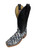 Women's Anderson Bean 0026 Faded Grey Arapaima with Hybrid Sole, Wide Square Toe, and Roper Heel