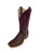 Women's Macie Bean M2028 Chocolate Smooth Ostrich with Hybrid Sole, Wide Square Toe, and Roper Heel