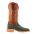 Men's R. Watson 2006-2 Green Sueded Caiman with Wide Square Toe and Walking Heel