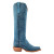 Women's R. Watson L7217-1 Blue Python with Narrow Square Toe and Cowboy Heel