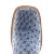 Men's R. Watson 4516-2 Sly Blue Full Quill Ostrich with Wide Square Toe and Walking Heel