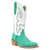 Women's R. Watson L8615-1 Turquoise Roughout Boar with Cutter Toe and Cowboy Heel