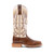 Women's Hyer Augusta Chocolate with Square Toe and Stockman Heel