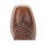 Women's Hyer Augusta Chocolate with Square Toe and Stockman Heel