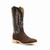 Men's Hyer Kincaid Chocolate Roughout with Hybrid Sole, Square Toe, and Stockman Heel