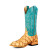 Men's Horsepower Tophand HP8071 Tan Arapaima with Hybrid Sole, Wide Square Toe, and Roper Heel