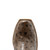Women's Hyer Colby Chocolate Full Quill Ostrich with Cutter Toe and Underslung Heel