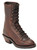 Men's Boulet 8099 Brown Packer with Rubber Sole, Round Toe, and Horseman Heel