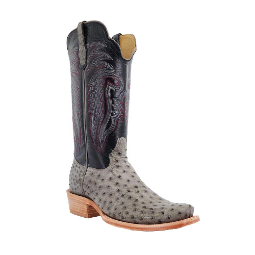 Men's R. Watson RW4518-1 Grey Full Quill Ostrich with Cutter