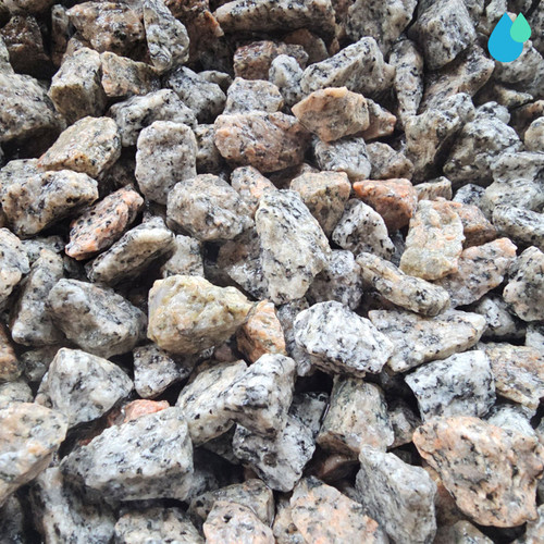 Silver Red Granite Chippings 20MM