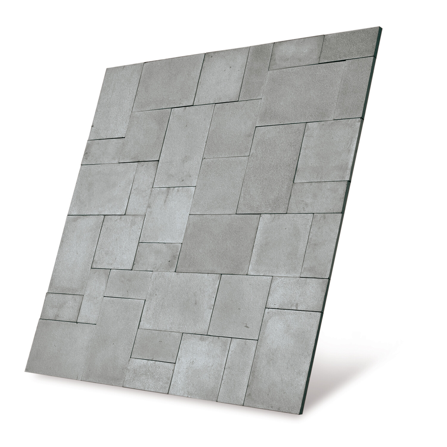 Barleystone Ashford Smooth Flag Silver Grey - Mitchell Turf