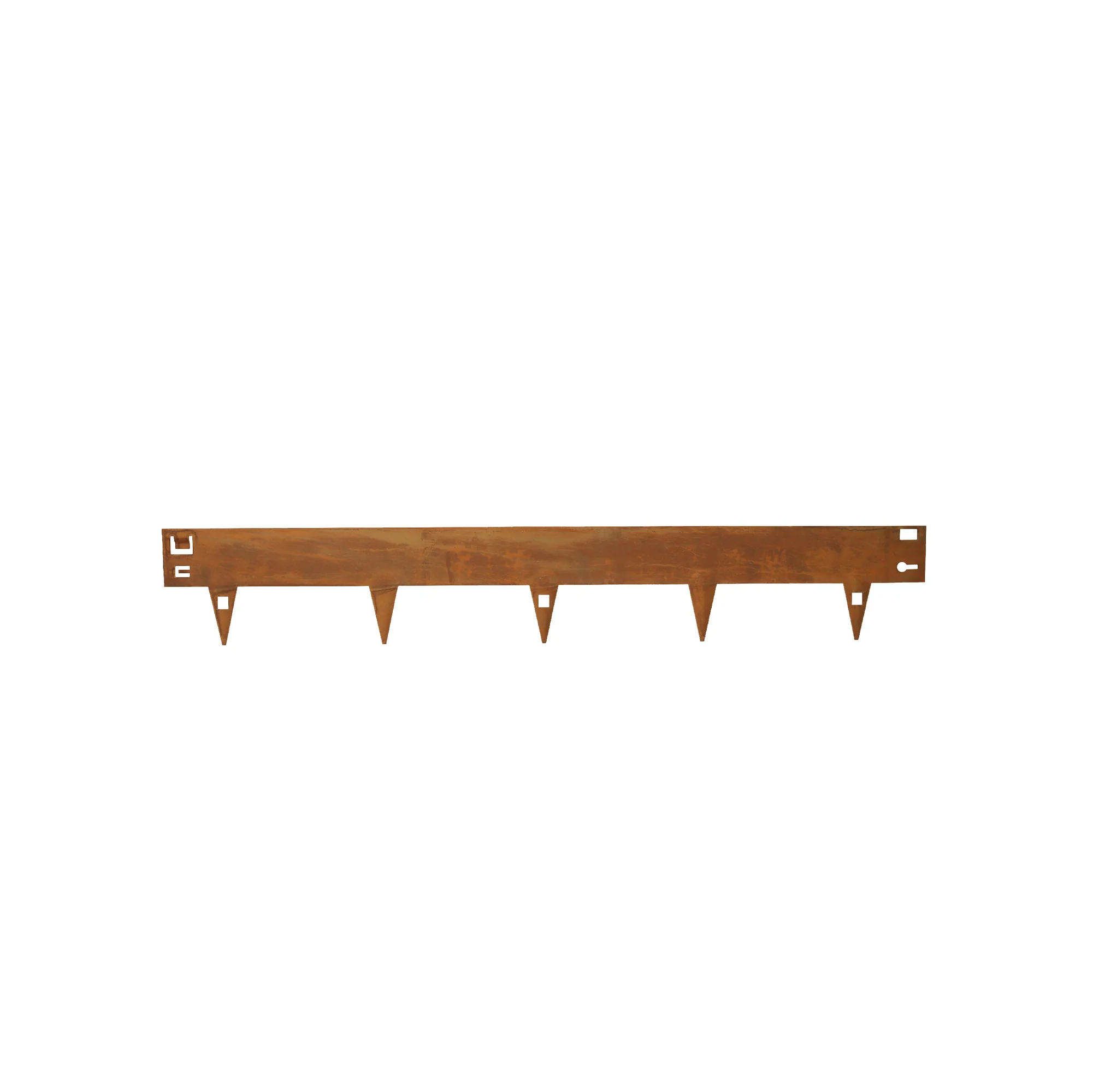 Steel Garden Lawn Edging Border 1m Strips Heavy Duty - 