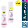 2 x Pjur Woman Silicone Based Lubricants | 100 ml | Stimulating Longer Lasting Pleasure Lube |