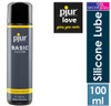 Pjur Basic Silicone Based Lubricant 100ml Long Lasting Anal Personal Sex Lube

