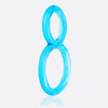 Screaming O Ofinity Penis Cock Ring | Blue | One Size Fit Most Snug Fit Testicles