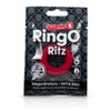 Screaming O RingO Ritz Cock Penis Ring Liquid Silicone | 3x Stretch Comfort Fit | Red