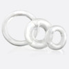 Screaming O RingO x 3 Clear Penis Cock Ring | 3 Size Sensations Erection Reusable