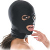 Pipedream Fetish Fantasy Spandex 3 Hole Hood Unisex One Size Fits Most - Black