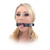 Pipedream Fetish Fantasy Beginner's Open Mouth Gag Ring Black