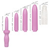 CalExotics Dr Laura Berman Dilators | Set of 4 | Training Pelvic Floor Vaginal Muscles