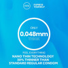 100 x Exs Nano Thin Condoms | Vegan Condoms | 0.045 mm Thickness Sensitive |