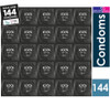 144 x Exs Jumbo Extra Large Size Condoms | Super King Size Vegan | Width 69mm | Length 221mm | Biggest Size Condoms
