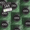 144 x Exs Jumbo Extra Large Size Condoms | Super King Size Vegan | Width 69mm | Length 221mm | Biggest Size Condoms