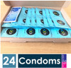 24 x Exs Air Thin Condoms | 0.045 mm Thickness | Sensitive Latex Condoms |